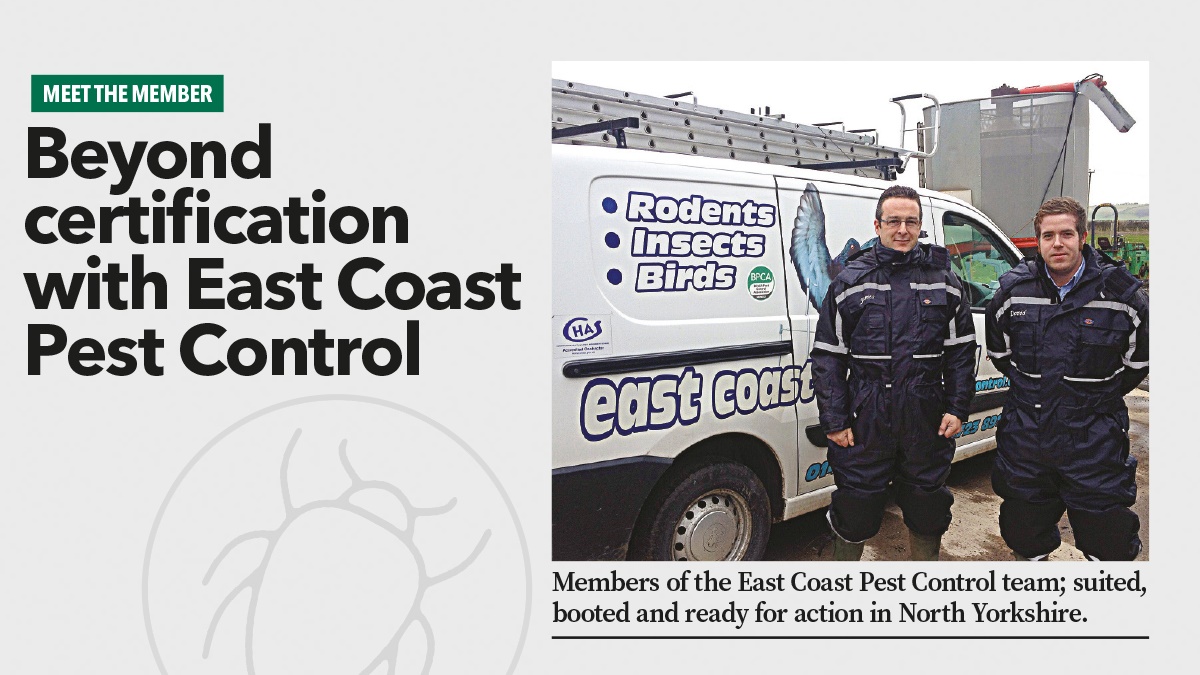 Meet the member East Coast Pest Control